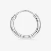 Créoles argent 925‰ 14 mm fil 2mm SO OR