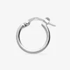 Créoles argent 925‰ 10 mm fil rond 1,6 mm massif SO OR