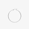 Créoles argent 925‰ 35 mm fil rond 1,6 mm massif SO OR