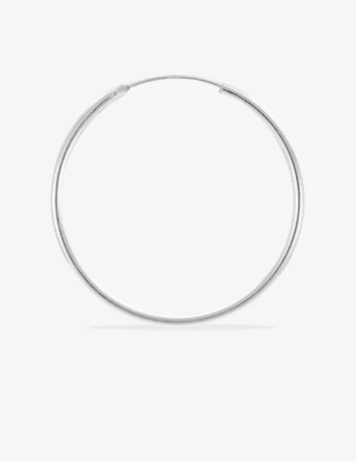Créoles argent 925‰ 30 mm SO OR