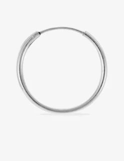 Créoles argent 925‰ 18 mm SO OR