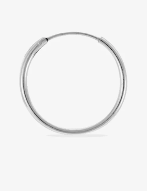 Créoles argent 925‰ 18 mm SO OR