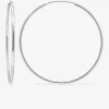 Créoles argent 925‰ 60 mm SO OR