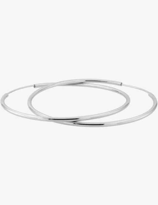 Créoles argent 925‰ 60 mm SO OR
