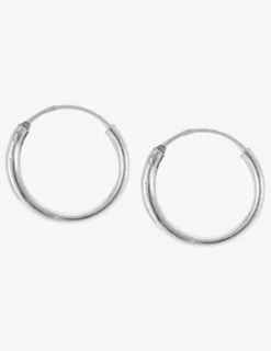 Créoles argent 925‰ 12 mm SO OR