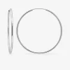Créoles argent 925‰ 50 mm SO OR