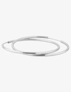Créoles argent 925‰ 50 mm SO OR