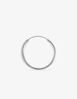Créoles argent 925‰ 16 mm SO OR