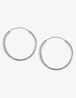 Créoles argent 925‰ 16 mm SO OR