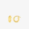 Créoles fil 2,5 mm diamètre 6 mm or jaune 375‰ SO OR