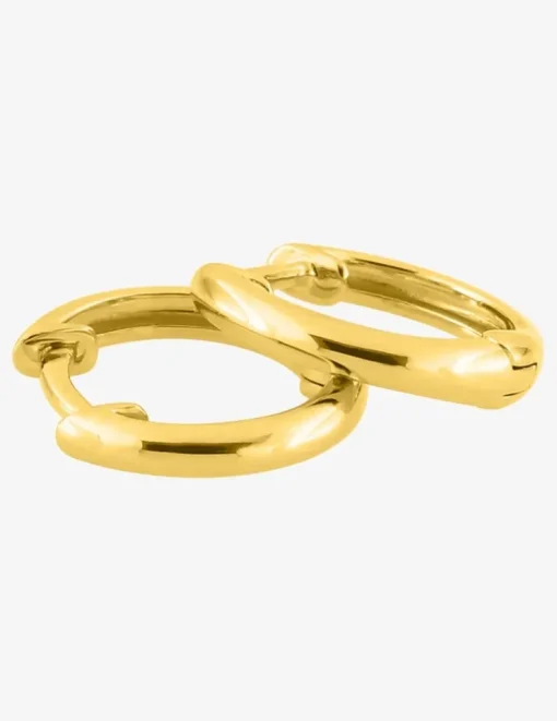 Créoles or jaune 375 ‰ 11 mm SO OR