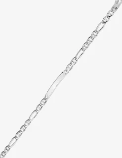 Gourmette bébé, argent 925‰ rhodié SO OR