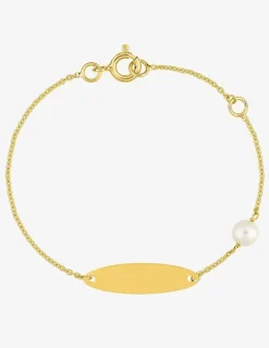 Gourmette bébé en or jaune 375 ‰ SO OR