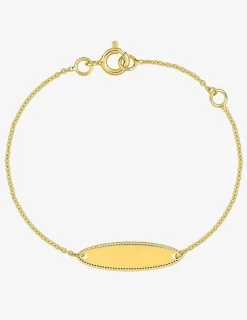 Gourmette bébé en or jaune 375 ‰ SO OR