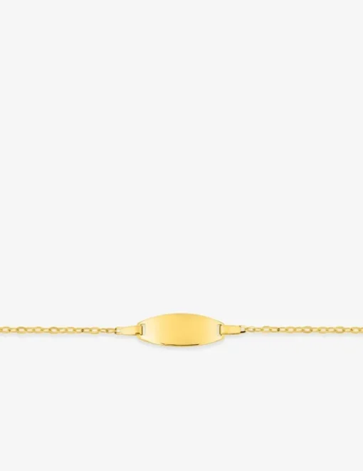Gourmette bébé en or jaune 375 ‰ SO OR