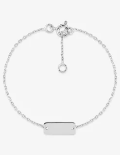 Gourmette gravable argent 925 ‰ rhodié enfant et bébé SO OR