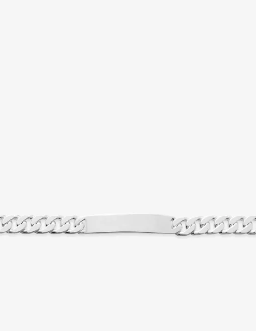 Gourmette identité en argent 925‰ SO OR