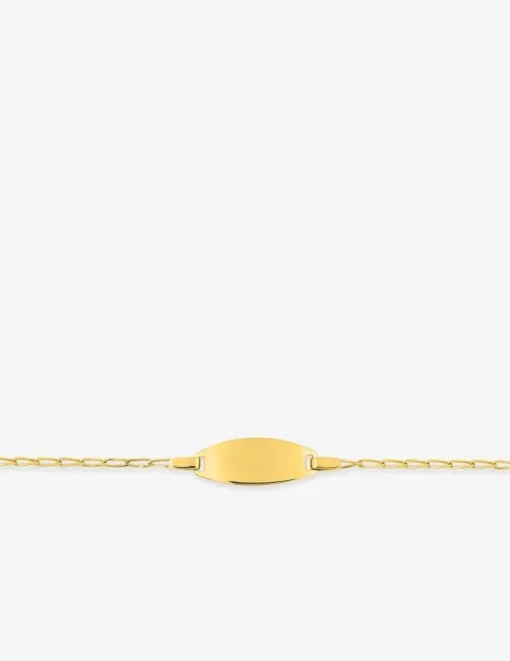 Gourmette pour bébé en or jaune 375 ‰ SO OR