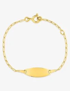 Gourmette pour bébé en or jaune 375 ‰ SO OR