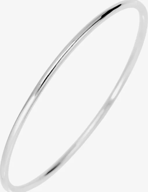 Jonc fil rond massif or blanc 750‰ SO OR