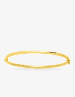 Jonc ouvrant or jaune 750 ‰, ovale, 3 mm SO OR