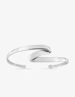 Jonc torsadé en argent 925 ‰ rhodié SO OR