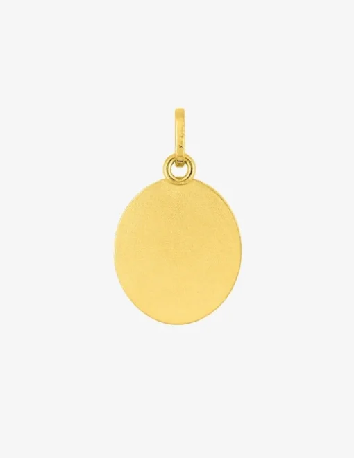 Médaille ange en or jaune 375 ‰ SO OR