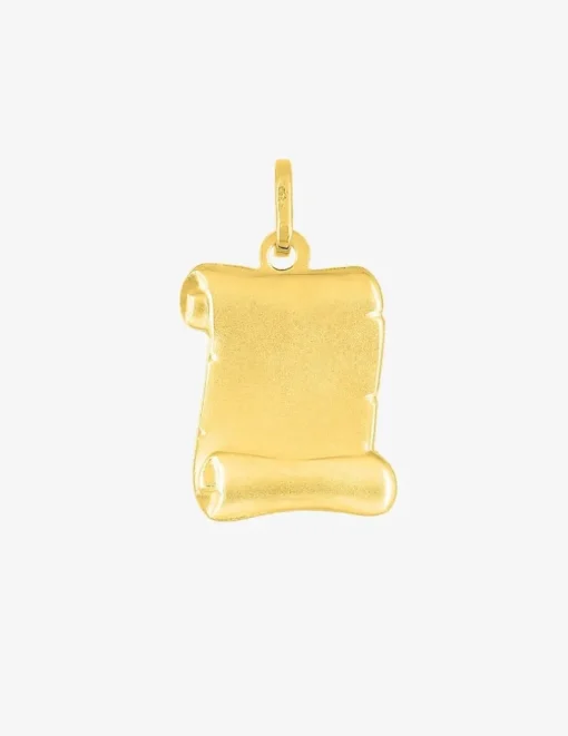 Médaille ange en or jaune 375 ‰ SO OR