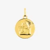 Médaille ange en or jaune 375 ‰ SO OR