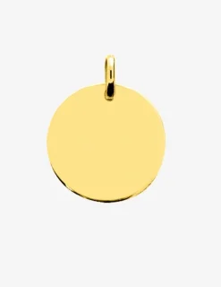 Médaille ange en or jaune 375 ‰ SO OR