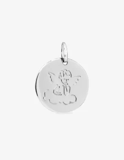 Médaille ange jeton en or jaune 375 ‰ SO OR