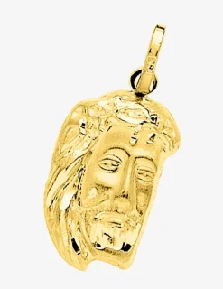 Médaille Christ or jaune 750‰ SO OR