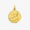 Médaille ronde ange or jaune 750‰ SO OR