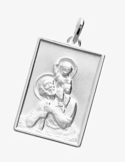 Médaille Saint Christophe argent 925‰ rhodié SO OR