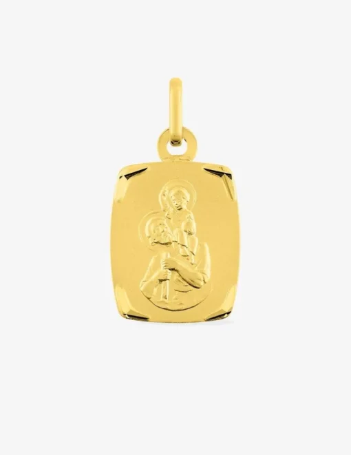 Médaille Saint Christophe en or jaune 375 ‰ SO OR
