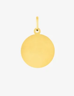 Médaille Vierge à l'enfant en or jaune 375 ‰ SO OR