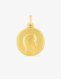 Médaille Vierge en or jaune 375 ‰ SO OR