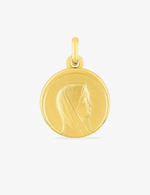 Médaille Vierge en or jaune 375 ‰ SO OR