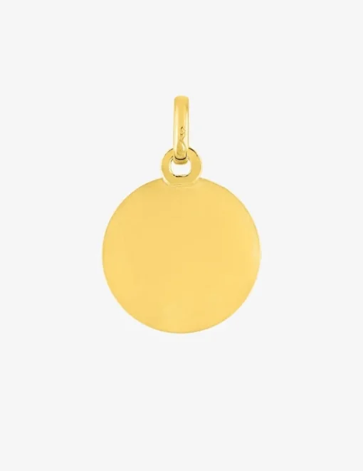 Médaille Vierge en or jaune 375 ‰ SO OR