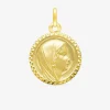 Médaille Vierge en or jaune 375 ‰ SO OR