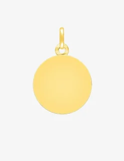 Médaille Vierge en or jaune 375 ‰ SO OR