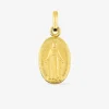 Médaille Vierge Miraculeuse en or jaune 375 ‰ SO OR