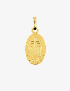 Médaille Vierge Miraculeuse en or jaune 375 ‰ SO OR