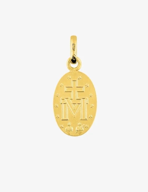 Médaille Vierge Miraculeuse en or jaune 375 ‰ SO OR
