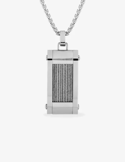 Pendentif acier CARGO brillant SO OR