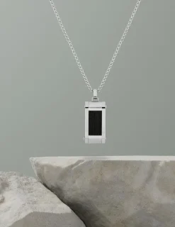 Pendentif acier CARGO et cable SO OR