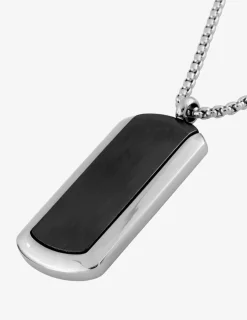 Pendentif acier CARGO et PVD SO OR