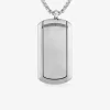 Pendentif acier CARGO finition brossé et brillant SO OR