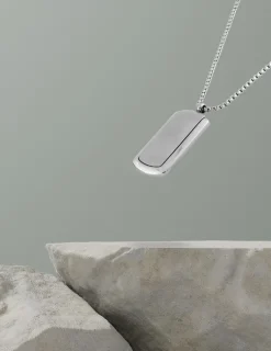 Pendentif acier CARGO finition brossé et brillant SO OR
