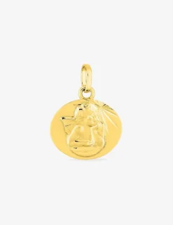 Pendentif ange or jaune 750 ‰ 15 x 18 mm SO OR